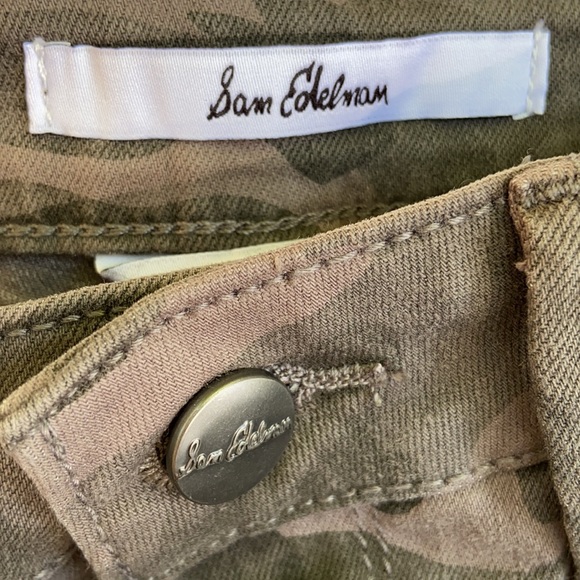 New Sam Edelman The Kitten Skinny camo Jeans - Picture 9 of 10